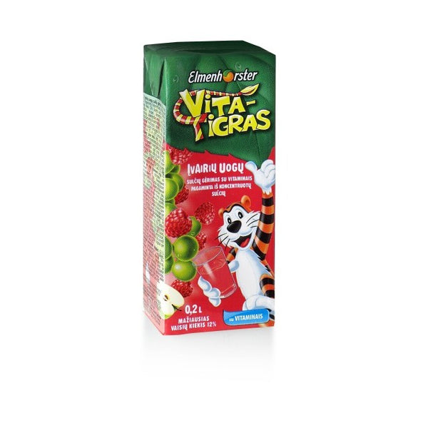 Sulčių gėrimas ELMENHORSTER VITA TIGRAS, 0,2l