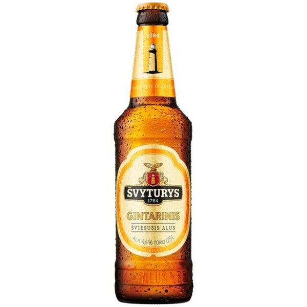 Šviesusis alus ŠVYTURYS Gintarinis, 4,6 %