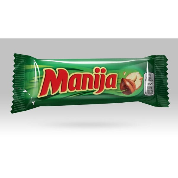 Šokoladinis batonėlis MANIJA, 49 g