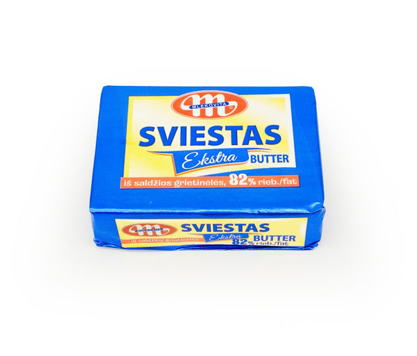 Sviestas MLEKOVITA, EKSTRA, 82% rieb., 200g