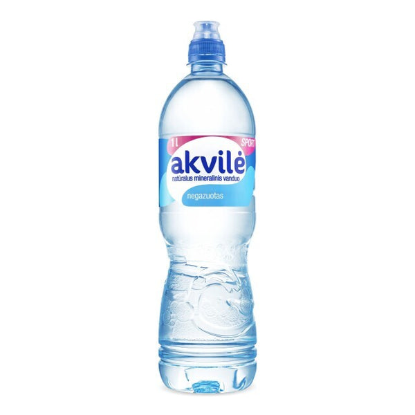 Natūralus mineralinis vanduo AKVILĖ SPORT, negaz., 1l