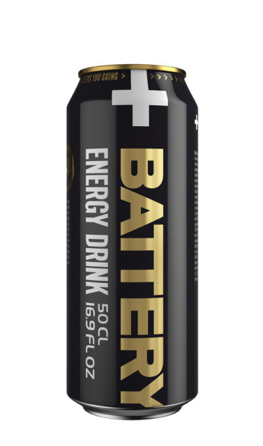 Energinis gėrimas BATTERY+, gazuotas, 0,5l skardinė