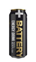 Energinis gėrimas BATTERY+, gazuotas, 0,5l skardinė