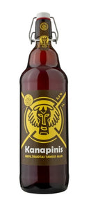 Alus KANAPINIS, 5,3%, tamsusis, 1l stiklinis