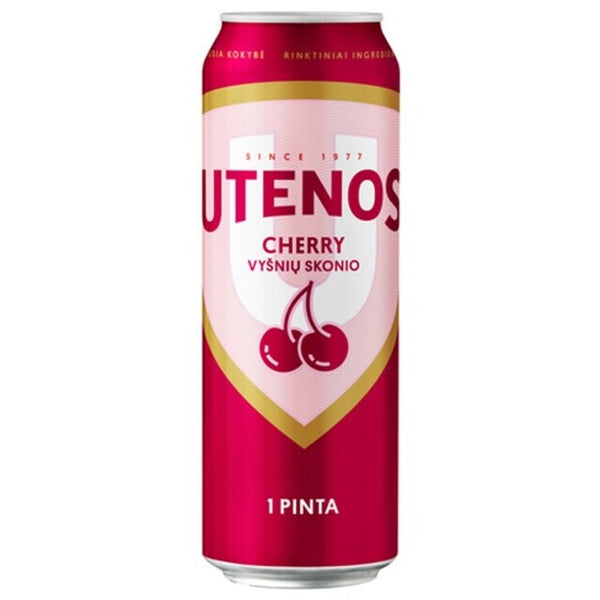 Alus UTENOS CHERRY, 4.6%, 0,568l skardinė