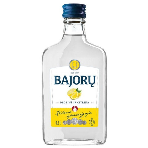 Spiritinis gėrimas BAJORŲ, degtinė ir citrina, 32%