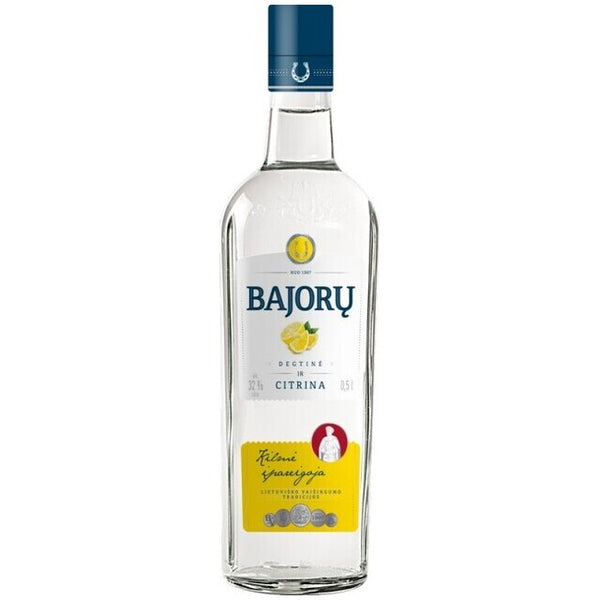 Spiritinis gėrimas BAJORŲ, degtinė ir citrina, 32%