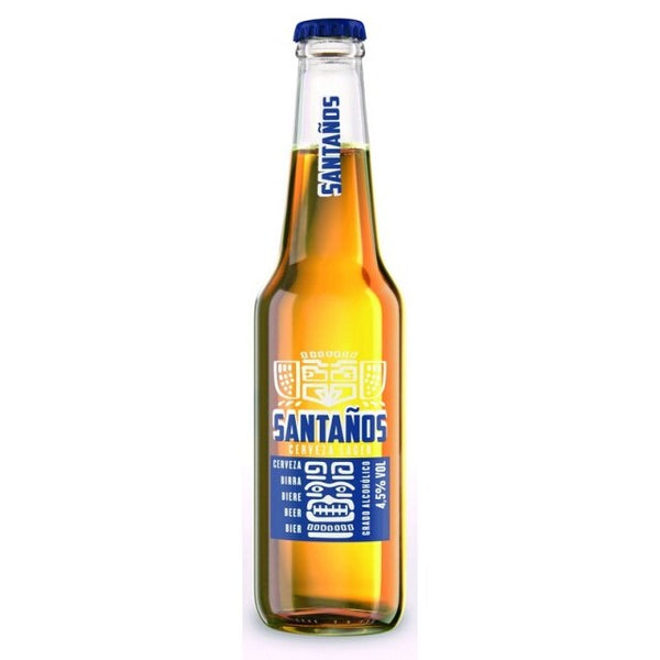 Alus SANTANOS, 0.33l stiklinis buteliukas