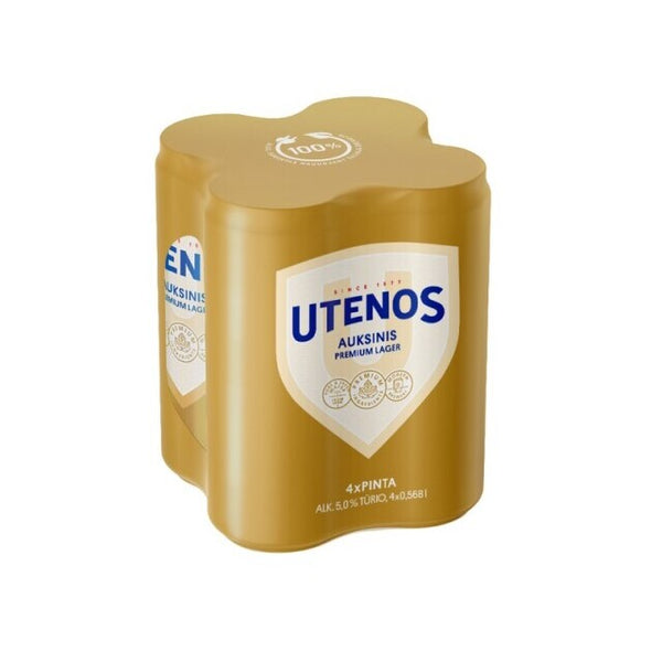 Alus UTENOS auksinis, 5%
