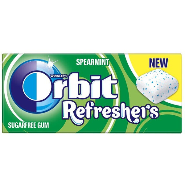Kramtomoji guma ORBIT REFRESHERS SPEARMINT, 15,6g