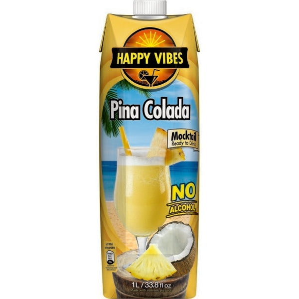 Sulčių gėrimas HAPPY VIBES PINA COLADA, 1l