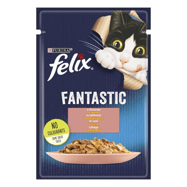 Konserv. kačių ėdalas FELIX FANTASTIC