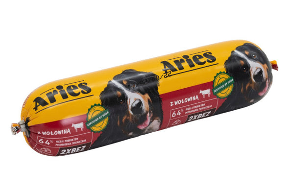 Dešra šunims ARIES su jautiena, 900g