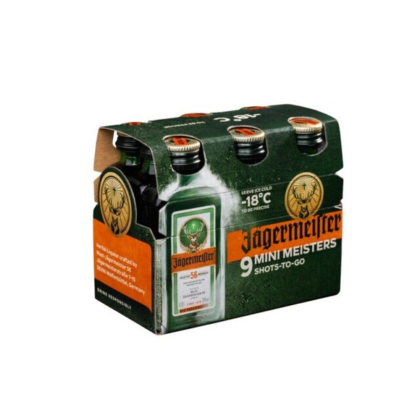Likeris JAGERMEISTER, 35%, 9x0,02l
