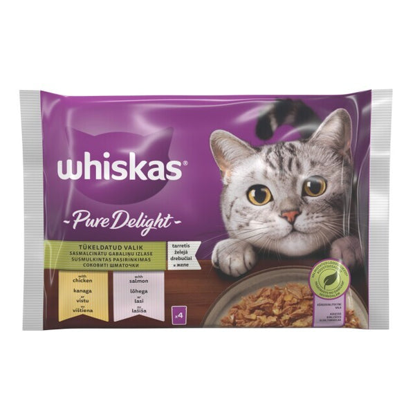 Konserv. kačių ėdalas WHISKAS