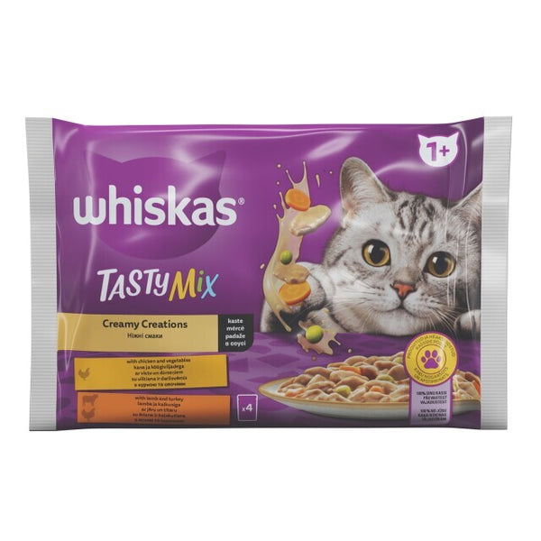 Konserv. kačių ėdalas WHISKAS