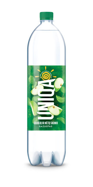 Stalo vanduo UNIQA, gazuotas, 1.5l plastikinis butelis
