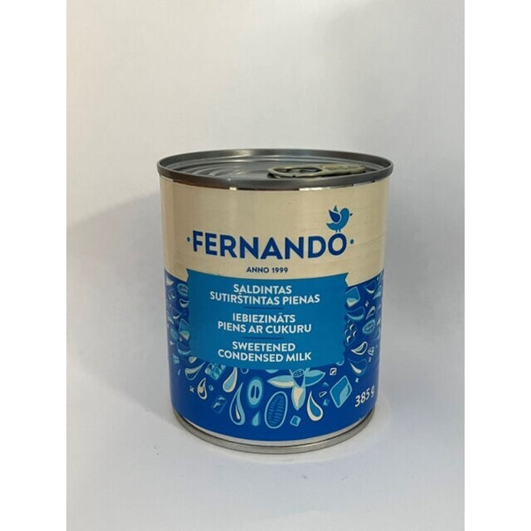 Saldintas sutirštintas pienas FERNANDO, 385g