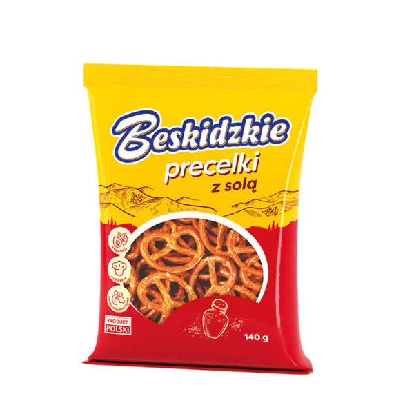Riestainėliai BESKIDZKIE su druska, 140g