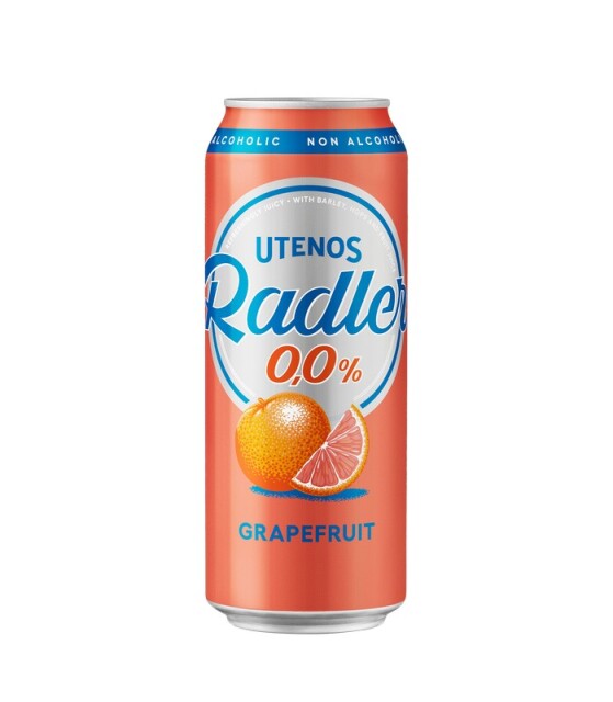 Nealk. alaus kokteilis UTENOS RADLER, 0,5l skardinė