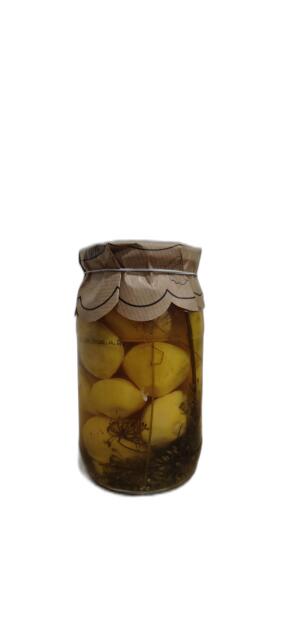 Marinuoti patisonai, 860g