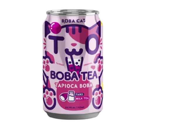 Burbulinė arbata BOBA CAT, 0,315l skardinė