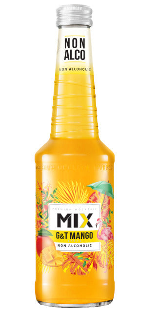 Nealkoholinis kokteilis MIX, G&T MANGO, 0,33l stiklinis