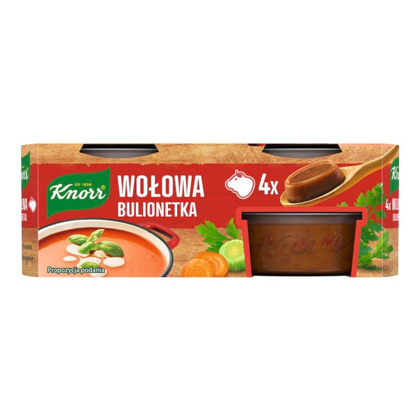 Jautienos sultinys KNORR BULIONETTE, 112g