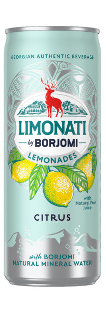 Gazuotas gėrimas LIMONATI by BORJOMI