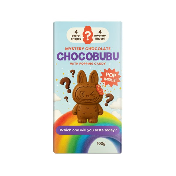 Pieninis šokoladas CHOCOBUBU su sprags. saldainiais, 100g