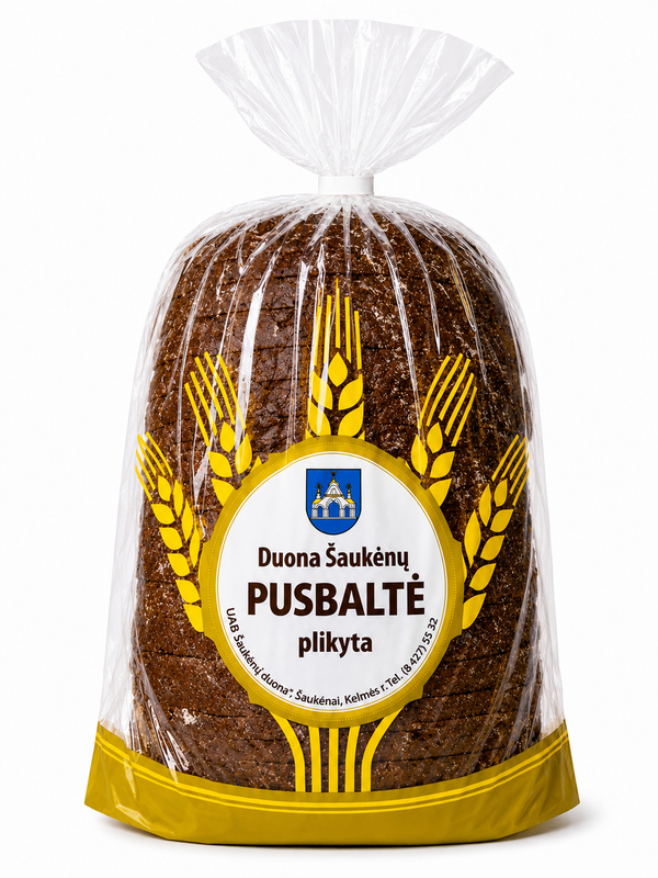 Duona raikyta PUSBALTĖ